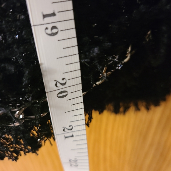 Boston Proper Black Tweed Fringed Jacket - Picture 7 of 7